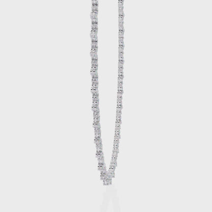Celeste Diamond Fringe Necklace
