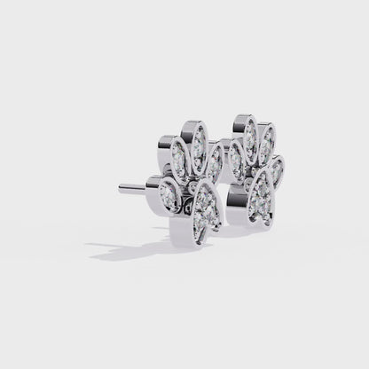 Flora Spark Petal Stud Earrings