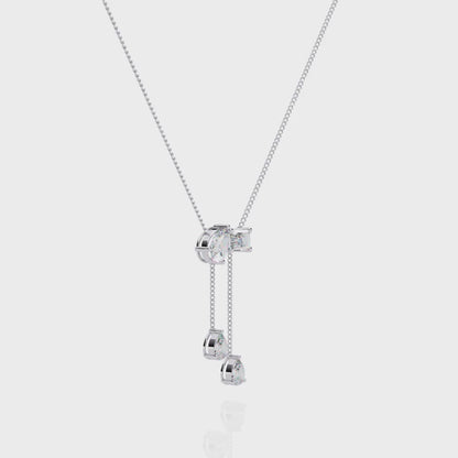 Dual Grace Drop Necklace