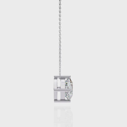 Classic Solitaire Diamond Pendant
