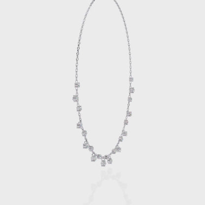 Starlight Drop Charm Necklace