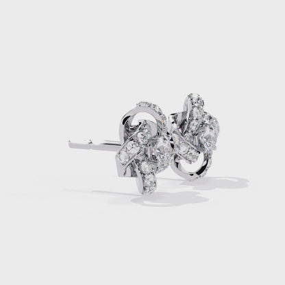 Heliora Floral Diamond Earrings